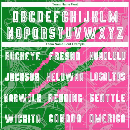 Benutzerdefinierte Graffiti Muster Gras Grün-Rosa Scratch Sublimation Fußball Uniform Jersey Benutzerdefinierte Graffiti Muster Gras Grün-Rosa Scratch Sublimation Fußball Uniform Jersey