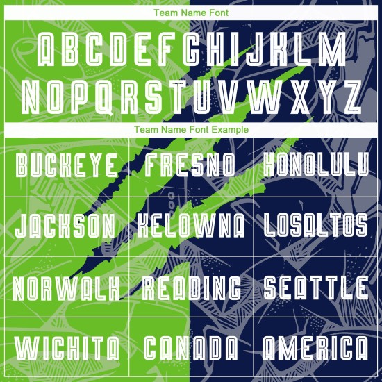 Benutzerdefinierte Graffiti Muster Aurora Grün-Navy Scratch Sublimation Fußball Uniform Jersey Benutzerdefinierte Graffiti Muster Aurora Grün-Navy Scratch Sublimation Fußball Uniform Jersey