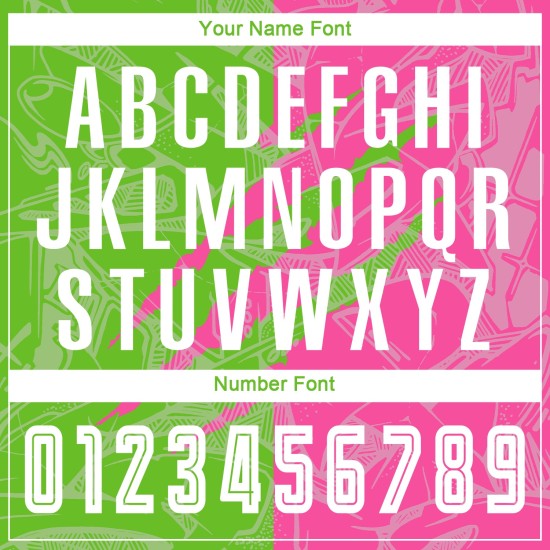 Benutzerdefinierte Graffiti Muster Aurora Grün-Pink Scratch Sublimation Fußball Uniform Jersey Benutzerdefinierte Graffiti Muster Aurora Grün-Pink Scratch Sublimation Fußball Uniform Jersey