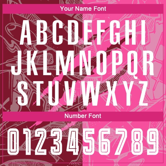 Benutzerdefinierte Graffiti Muster Crimson-Pink Scratch Sublimation Fußball Uniform Jersey Benutzerdefinierte Graffiti Muster Crimson-Pink Scratch Sublimation Fußball Uniform Jersey