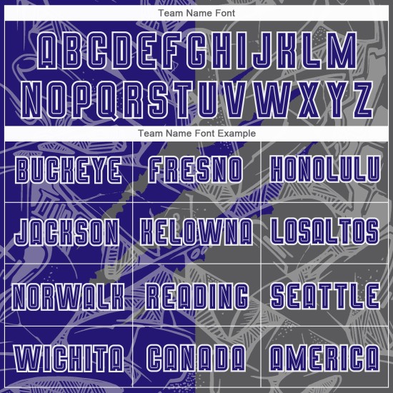 Benutzerdefinierte Graffiti Muster Dunkel Lila-Stahl Grau Scratch Sublimation Fußball Uniform Jersey Benutzerdefinierte Graffiti Muster Dunkel Lila-Stahl Grau Scratch Sublimation Fußball Uniform Jersey