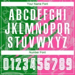 Benutzerdefinierte Graffiti Muster Gras Grün-Rosa Scratch Sublimation Fußball Uniform Jersey Benutzerdefinierte Graffiti Muster Gras Grün-Rosa Scratch Sublimation Fußball Uniform Jersey