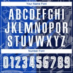 Benutzerdefinierte Graffiti Muster Thunder Blue-Navy Scratch Sublimation Fußball Uniform Jersey Benutzerdefinierte Graffiti Muster Thunder Blue-Navy Scratch Sublimation Fußball Uniform Jersey