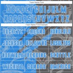 Benutzerdefinierte Graffiti Muster Pulver Blau-Stahl Grau Scratch Sublimation Fußball Uniform Jersey Benutzerdefinierte Graffiti Muster Pulver Blau-Stahl Grau Scratch Sublimation Fußball Uniform Jersey