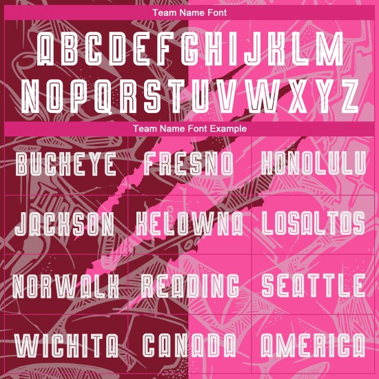 Benutzerdefinierte Graffiti Muster Crimson-Pink Scratch Sublimation Fußball Uniform Jersey Benutzerdefinierte Graffiti Muster Crimson-Pink Scratch Sublimation Fußball Uniform Jersey