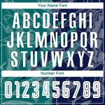 Benutzerdefinierte Graffiti Muster Teal-Navy Scratch Sublimation Fußball Uniform Trikot Benutzerdefinierte Graffiti Muster Teal-Navy Scratch Sublimation Fußball Uniform Trikot