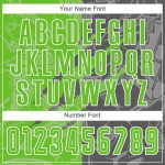 Benutzerdefinierte Graffiti Muster Aurora Grün-Stahl Grau Scratch Sublimation Fußball Uniform Jersey Benutzerdefinierte Graffiti Muster Aurora Grün-Stahl Grau Scratch Sublimation Fußball Uniform Jersey