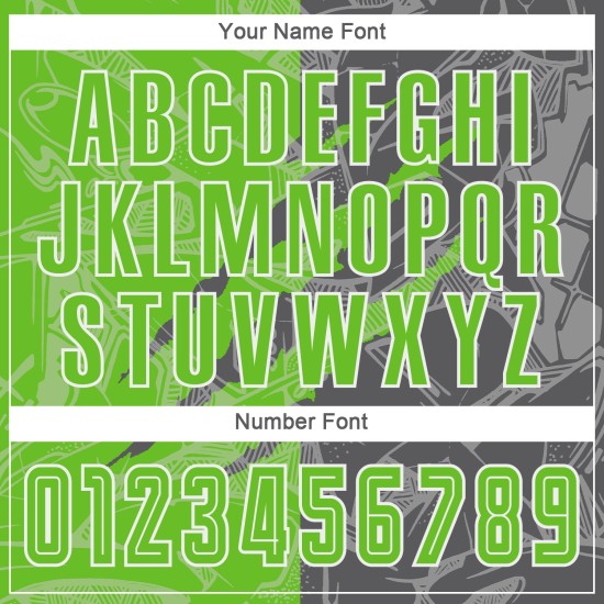 Benutzerdefinierte Graffiti Muster Aurora Grün-Stahl Grau Scratch Sublimation Fußball Uniform Jersey Benutzerdefinierte Graffiti Muster Aurora Grün-Stahl Grau Scratch Sublimation Fußball Uniform Jersey