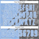 Benutzerdefinierte Graffiti Muster Hellblau-Stahlgrau Scratch Sublimation Fußball Uniform Jersey Benutzerdefinierte Graffiti Muster Hellblau-Stahlgrau Scratch Sublimation Fußball Uniform Jersey