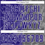 Benutzerdefinierte Graffiti Muster Dunkel Lila-Stahl Grau Scratch Sublimation Fußball Uniform Jersey Benutzerdefinierte Graffiti Muster Dunkel Lila-Stahl Grau Scratch Sublimation Fußball Uniform Jersey