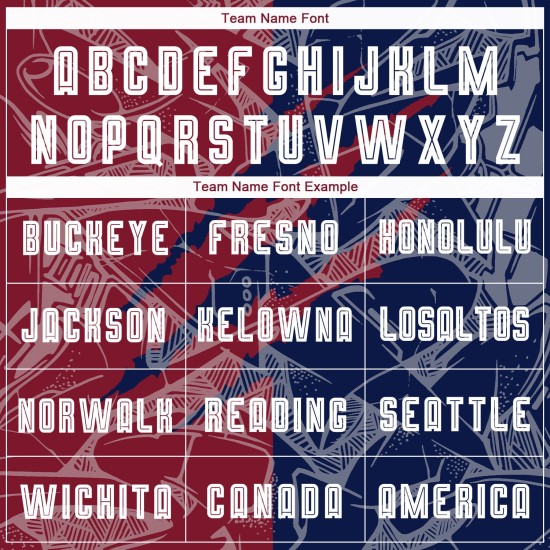 Benutzerdefinierte Graffiti Muster Crimson-Navy Scratch Sublimation Fußball Uniform Jersey Benutzerdefinierte Graffiti Muster Crimson-Navy Scratch Sublimation Fußball Uniform Jersey